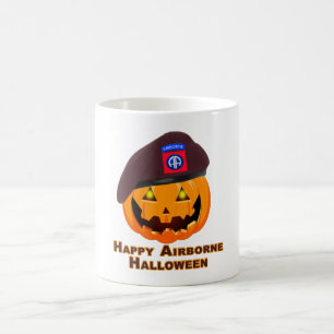 82. Luftlandedivision – Frohes Airborne Halloween! Kaffeetasse
