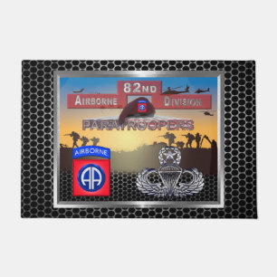 82. Luftlandedivision Fußmatte