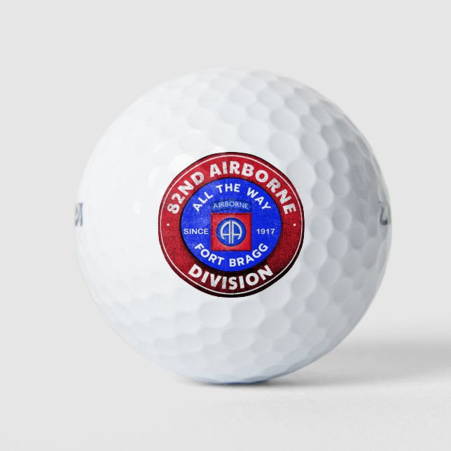 82. Luftlandedivision Golfball (Vorderseite)