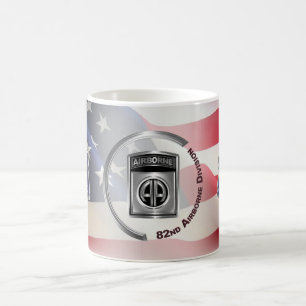82. Luftlandedivision individuell gestaltet Kaffeetasse