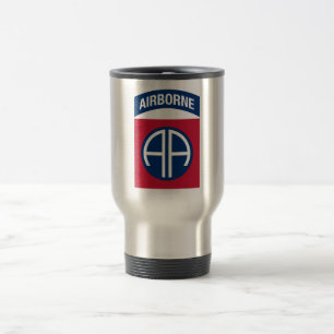 82. Luftlandedivision Insignie Militärveteran Reisebecher