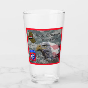 82. Luftlandedivision Irak Kampfveteran Glas