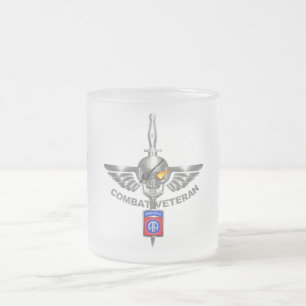 82. Luftlandedivision Kampf Veteran Awesome Mattglastasse