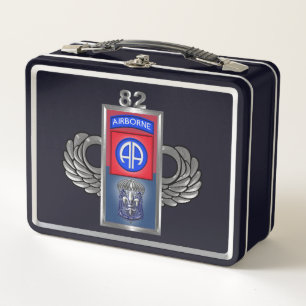 82. Luftlandedivision Metall Brotdose