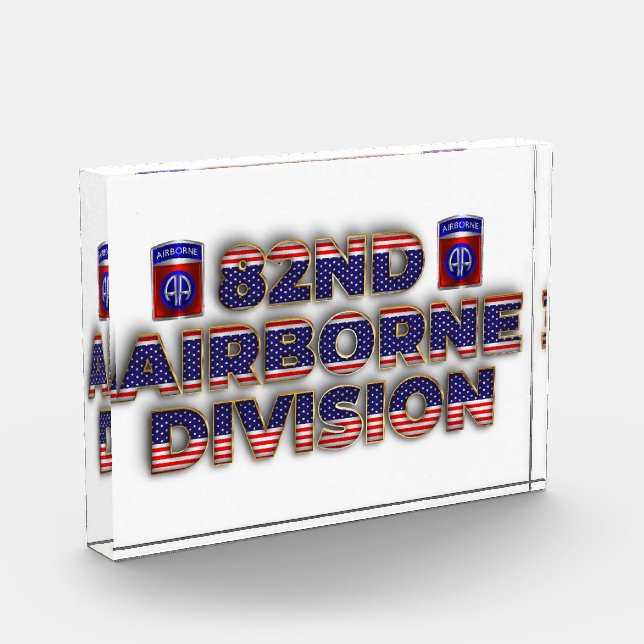 82. Luftlandedivision Sonderdesign Fotoblock (Links)