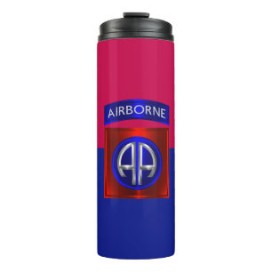 82. Luftlandedivision Spezial-Metall-Design Thermosbecher