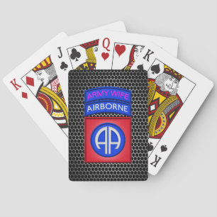 82. Luftlandedivision Spielkarten