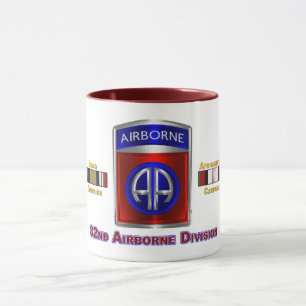 82. Luftlandedivision Veteran Irak & Afghanistan Tasse