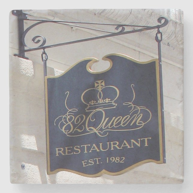 82 Queen Restaurant Charleston, SC Untersetzer (Vorderseite)