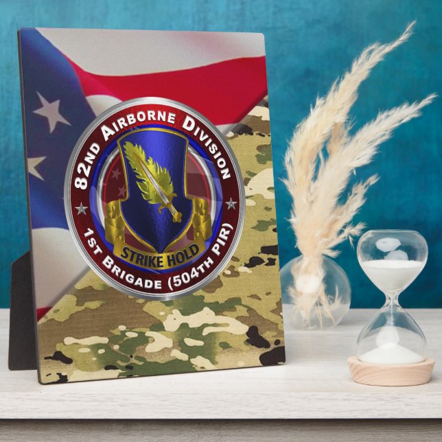 82nd Airborne Division 1 Fotoplatte (Seite)