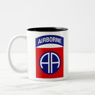 82nd Airborne Division Zweifarbige Tasse
