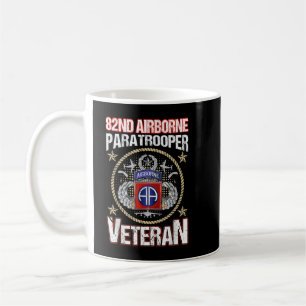 82nd Airborne Fallschirmspringer Veteran Vintage Kaffeetasse
