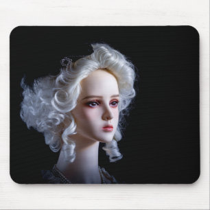 8370-Koloniallady mit Tricornhut Mousepad