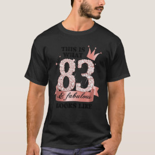 83 & Fabulous I Rose and White Party Gruppe Candid T-Shirt