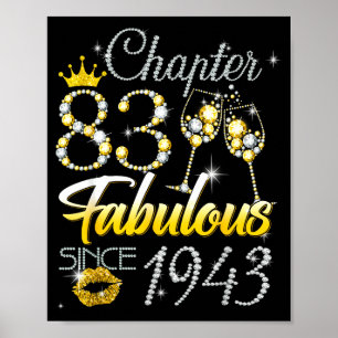 83. Geburtstag Königin Kapitel 83 fantastisch seit Poster