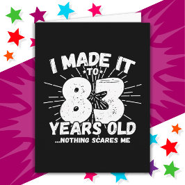 83 Jahre alt Sarcastic Meme Funny 83. Geburtstag Karte