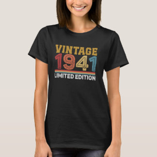 83 Jahre alt Vintag 1941 Limited Edition 83. Gebur T-Shirt