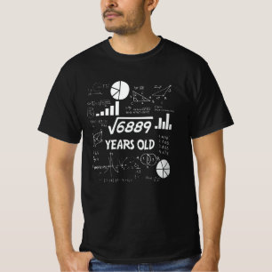 83 Jahre altes Tagesmathematiklehrer 83. Geburtsta T-Shirt