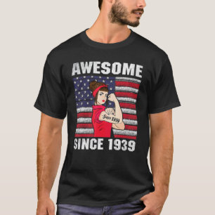 83 Jahre Phantastisch seit 1939 83. Geburtstagsfra T-Shirt