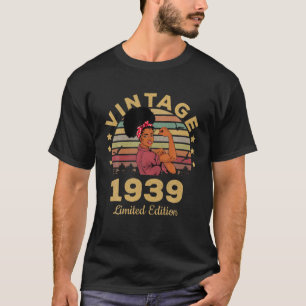 83-jährige Geschenke Vintag 1939 Limited Edition 8 T-Shirt