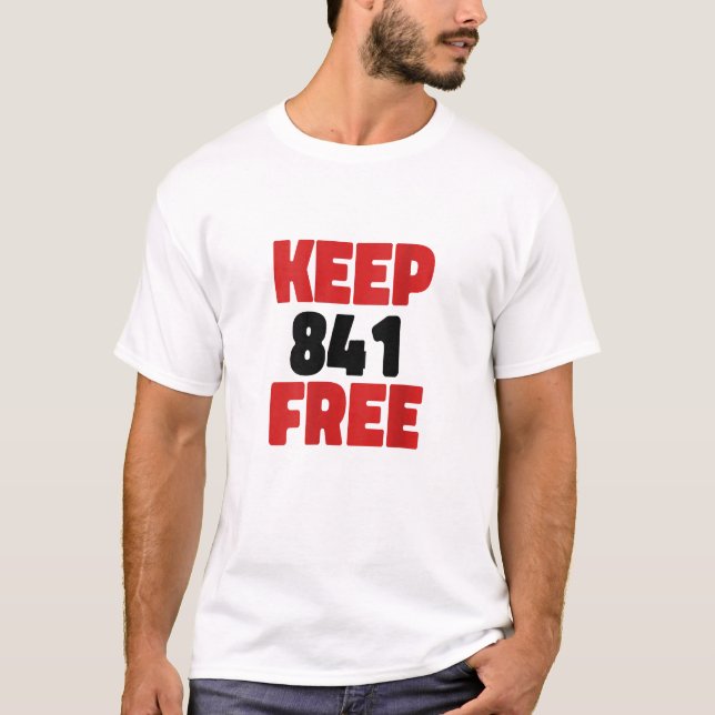 841 Surfen Otter 841Behalt 841 Free California Ott T-Shirt (Vorderseite)
