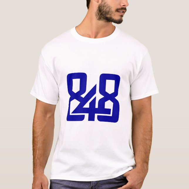 848 Zahl T-Shirt (Vorderseite)