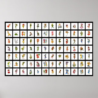 84 Blume Kinder Poster