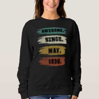 84 Jahre alt ist Phantastisch seit Mai 1938 84. Ge Sweatshirt