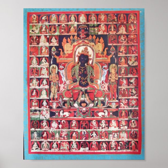 84 Mahasiddhas Poster (Vorne)