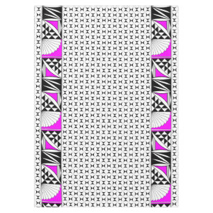 84" Südwestsonnenaufgang in Rosa Tischdecke