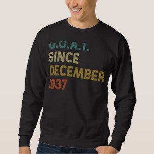 85. Geburtstag 85 Jahre alte Ziege seit Dezember 1 Sweatshirt