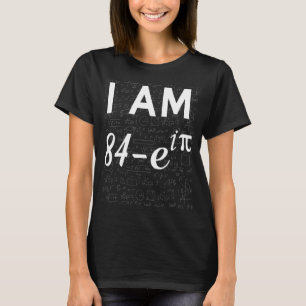 85. Geburtstag 85 Jahre alter Mathematik Geek Eule T-Shirt