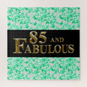 85. Geburtstag Puzzle