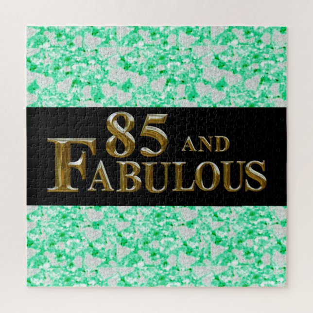 85. Geburtstag Puzzle (Vertikal)