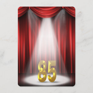 85. Geburtstagsparty Einladung