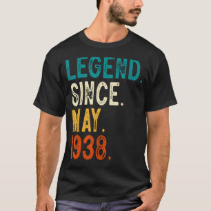85 Jahre alte Legende seit Mai 1938 85. Geburtstag T-Shirt