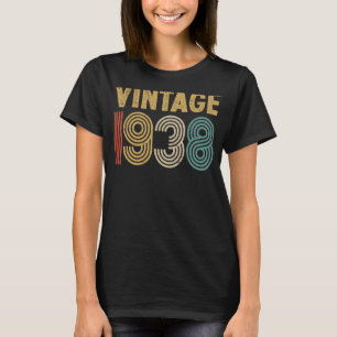 85 Jahre Geboren im Jahr 1938 Vintag 85. Geburtsta T-Shirt