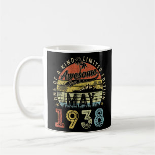 85 Jahre Phantastisch seit Mai 1938 85. Geburtstag Kaffeetasse