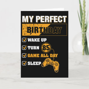 85. Perfect Birthday Gamer 85 Years Old Gaming Lo Karte