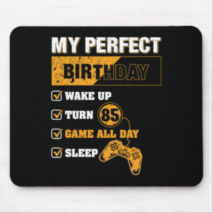 85. Perfect Birthday Gamer 85 Years Old Gaming Lo Mousepad