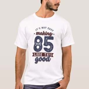 85th Funny Birthday Gift Idea for Vintag Age 85 T-Shirt