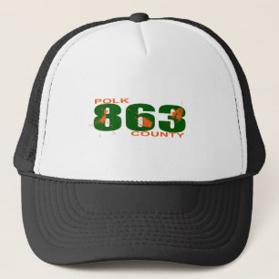 863 Polk-Landkreis-Hut Truckerkappe