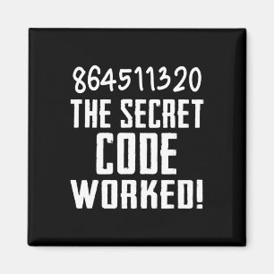864511320 Der geheime Code funktionierte! Trump ve Magnet