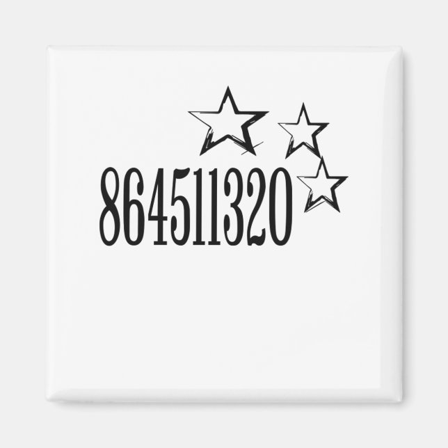 864511320 Shirt Magnet (Vorne)