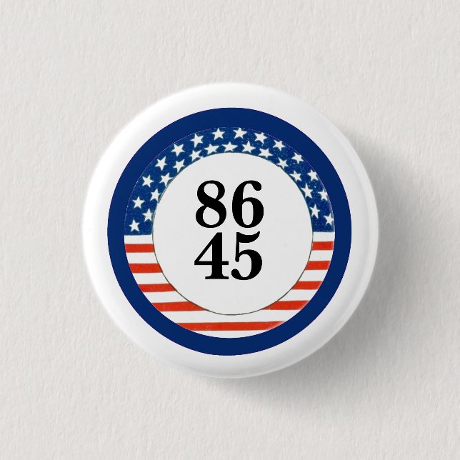 8645: Dump-Trumpf Button (Vorderseite)