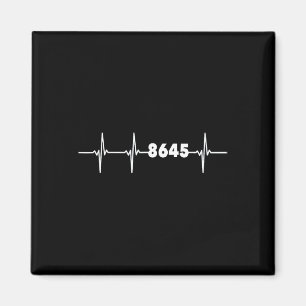 8645 T-Shirt. Anti-Trump-Impeachment-T-Shirts.  Magnet