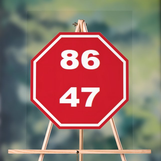 8647 ACRYLSCHILD (Neutral)