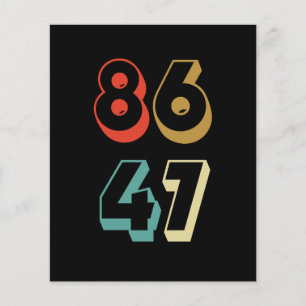 8647 Ant-Trump Flyer