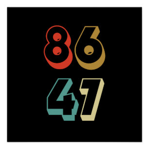 8647 Anti-Trump Poster