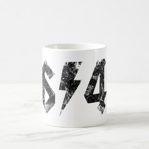 8647 Anti Trump Retro Vintag 80er Rock Style Kaffeetasse